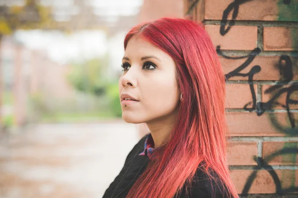 Beautiful red hair woman — Stock Photo, Image