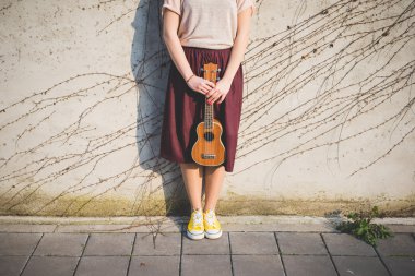 Genç hipster kadın