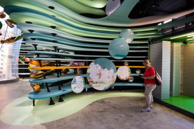 People Visiting EXPO exhibition in Milan