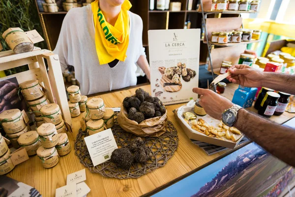 Expo exposición de alimentos en Milán — Foto de Stock