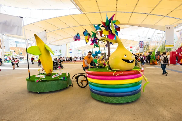 Expo exposição de alimentos em milão — Fotografia de Stock