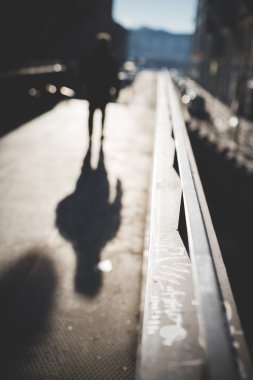 Kentsel arka plan bulanık