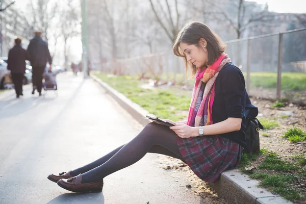 Young pretty woman — Stock Photo, Image