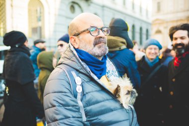 evli olmayan çiftler tezahürü Milano 