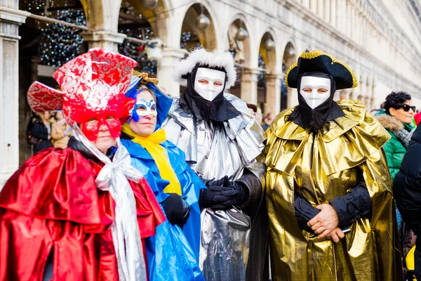 Karneval von Venedig. Italien — Stockfoto