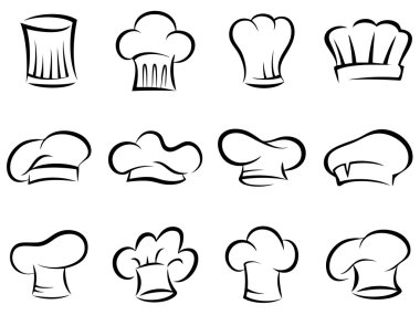 aşçı şapkası simgesi