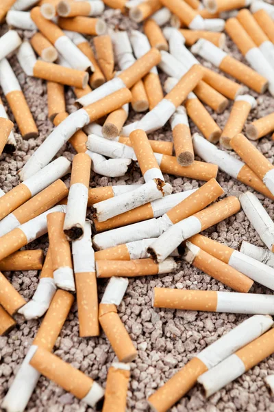 Fallen cigarettes chaos — Stock Photo, Image