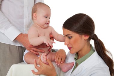Erkek bebek ayak kontrol çocuk doktoru