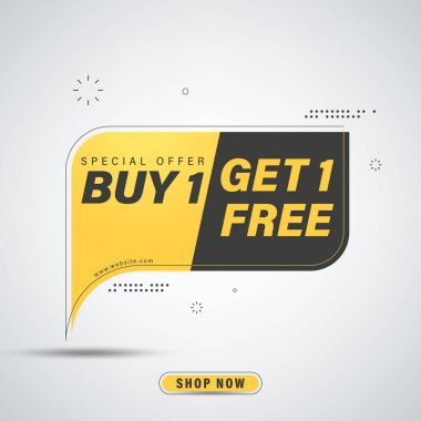 Web sitesi veya sosyal medya için ücretsiz pankart şablon tasarımı satın al.