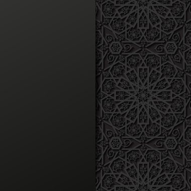 Geleneksel süsleme ile arka plan