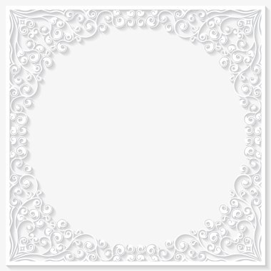 Kağıt çerçeve çiçek