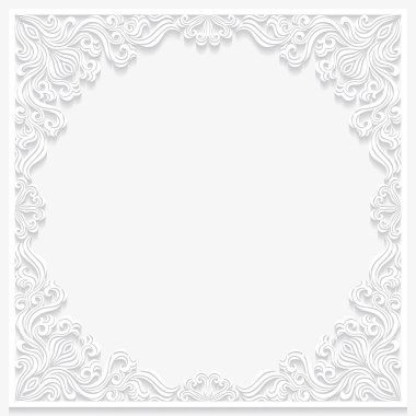 Kağıt çerçeve çiçek