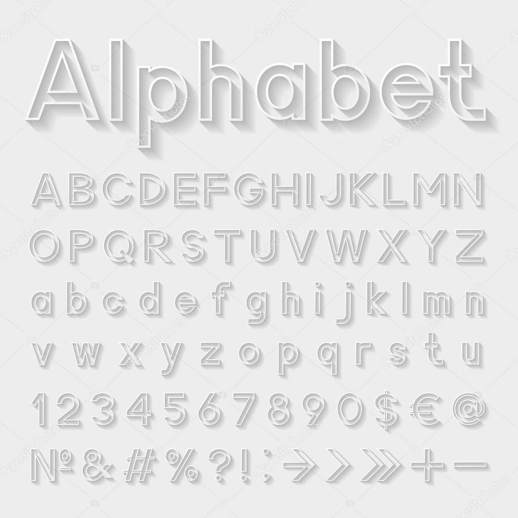 Decorative alphabet