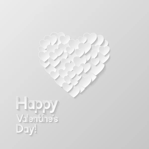 Valentines day greeting card — Stock Vector