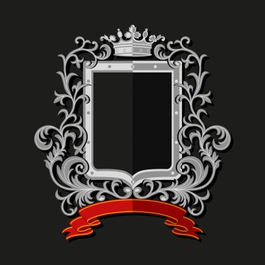 Armasının içinde modern düz stil. Vektör çizim