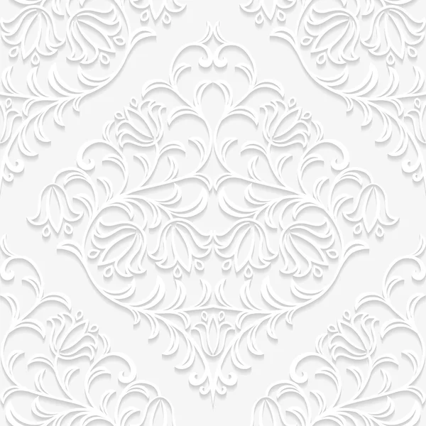 Fondo floral sin costuras — Vector de stock