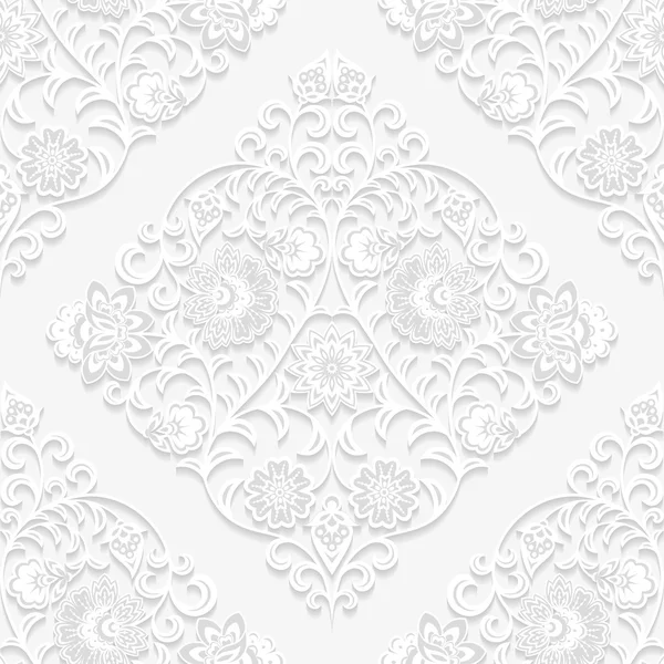 Fondo floral sin costuras — Vector de stock