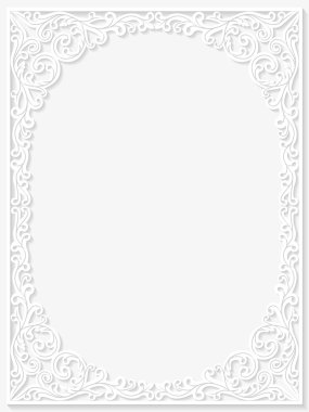 Vintage çerçeve çiçek