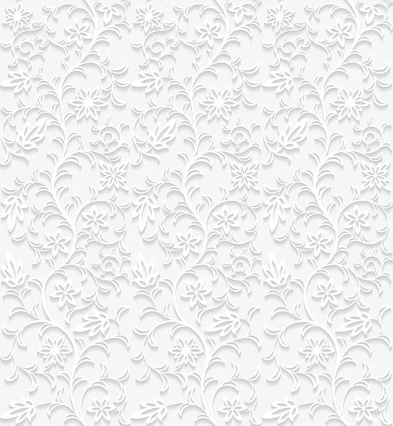 Patrón floral sin costuras — Vector de stock