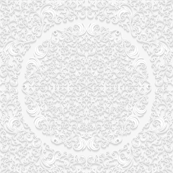 Sorunsuz çiçek desenli, geleneksel tarzda