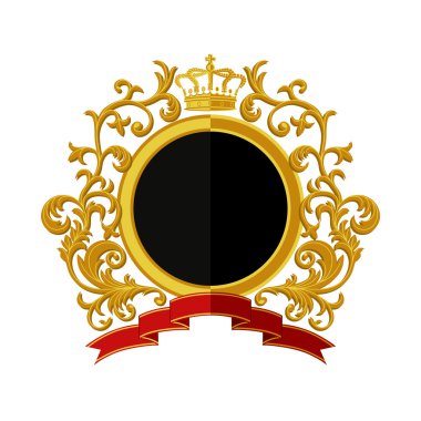 Arması. Düz tasarım