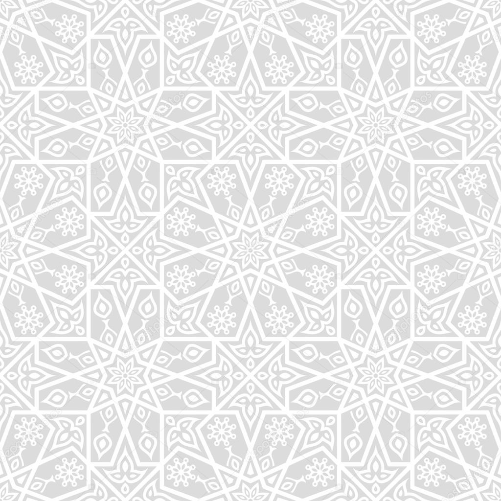 Decorative seamless pattern. Vector illustration.