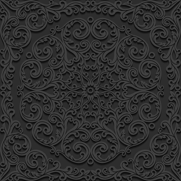 Seamless floral pattern. Vector illustration.