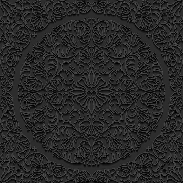 Seamless floral pattern. Vector illustration.