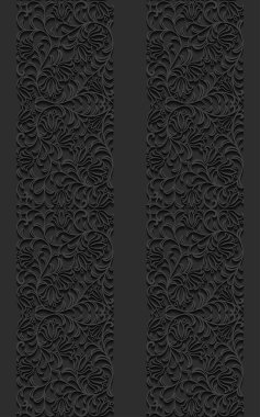 Kusursuz çiçek deseni. Vektör illüstrasyonu.