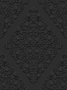 Kusursuz çiçek deseni. Vektör illüstrasyonu.