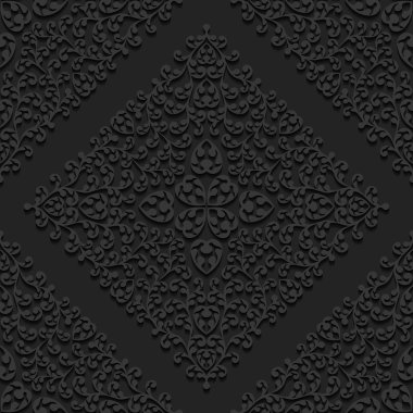 Kusursuz çiçek deseni. Vektör illüstrasyonu.