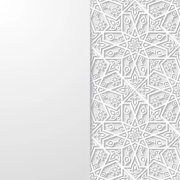 Abstrakt bakgrund med traditionella prydnad — Stock vektor