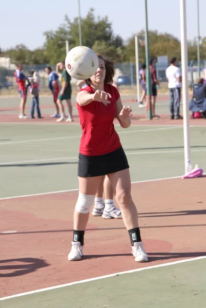 Korfball liga senhoras jogos — Fotografia de Stock