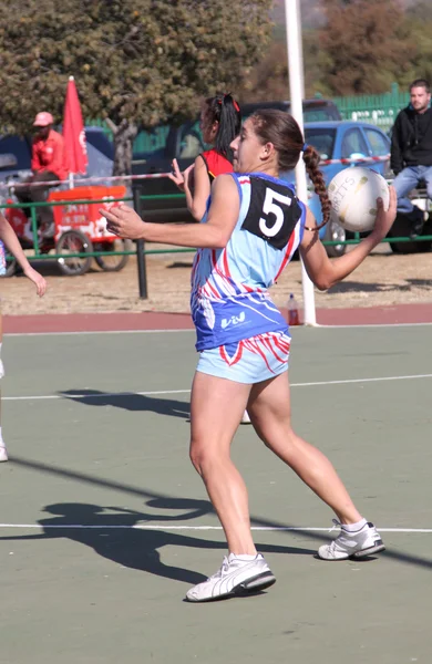 Korfball liga senhoras jogos — Fotografia de Stock