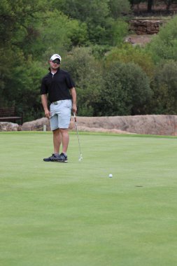Former Protea Cricket player Mark Boucher giving the ball a head turn November 2015 in South Africa