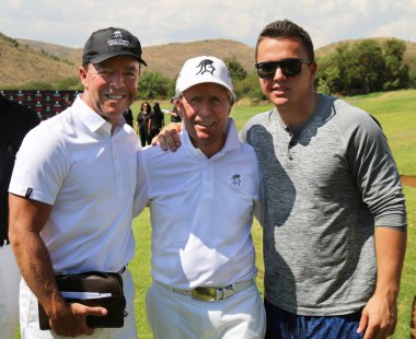 Three generations of Players playing at Gary Player Charity Invi