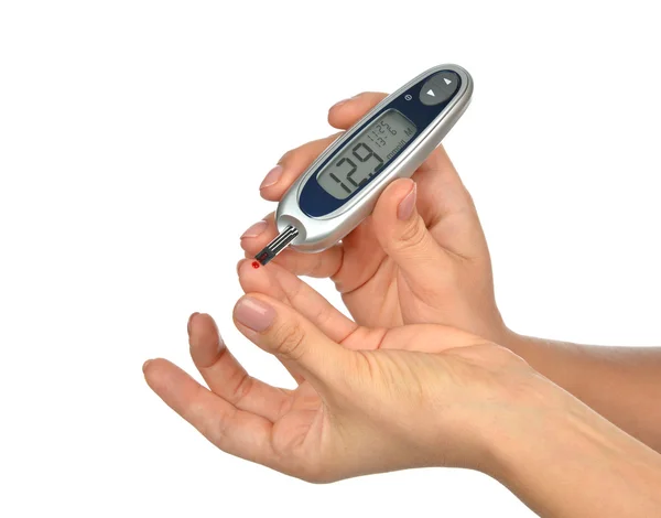 glikoz düzeyi kan testi ölçme diyabet hastası 