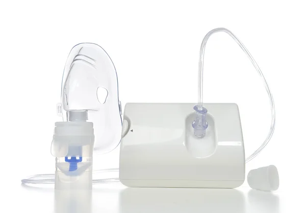 Утилизатор для дыхательных ингаляторов для лечения астмы — стоковое фото