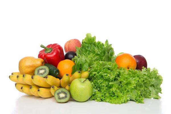 Groenten en fruit dieet gewicht verlies ochtend ontbijt — Stockfoto