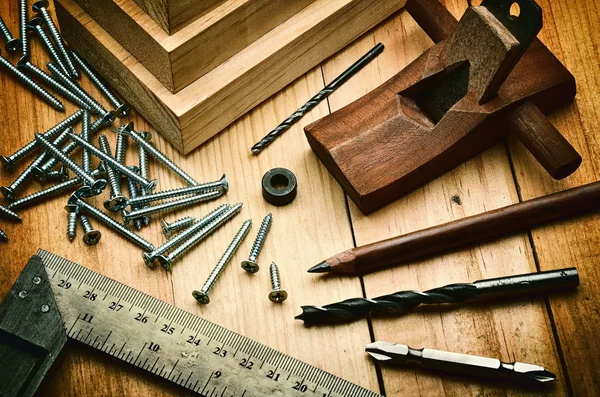 Concepto de trabajo de madera — Foto de Stock