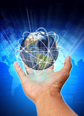 El altında Internet