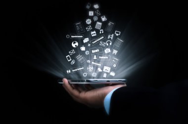 Internet üzerinde akıllı telefon genel kavram