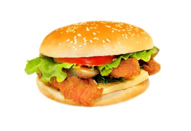 et ve sebze Burger