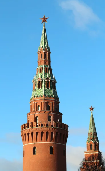 Vodovzvodnaja Moskva Kreml tårn – stockfoto