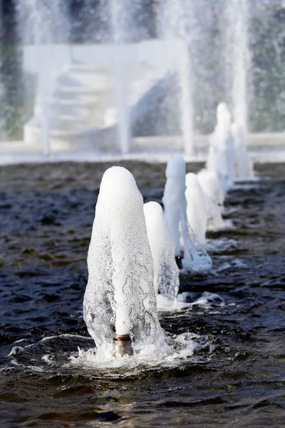 Vackra fontäner — Stockfoto