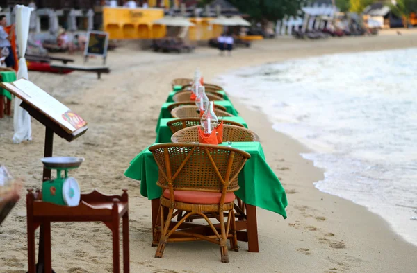 Restaurant by the sea — Stock Photo, Image