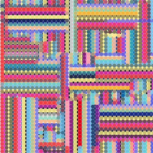 Triángulos multicolores — Archivo Imágenes Vectoriales