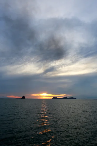 海の夕日 — ストック写真