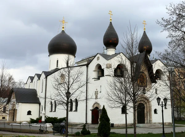 Православна церква і монастир — стокове фото