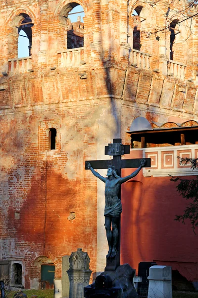 Necrópolis del monasterio de Donskoy — Foto de Stock